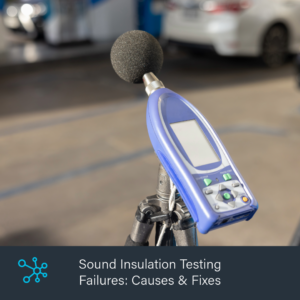 Sound Insulation Testing Failures - Causes and Fixes