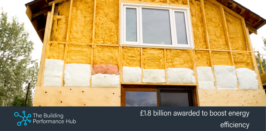 £1.8 billion awarded to boost energy efficiency