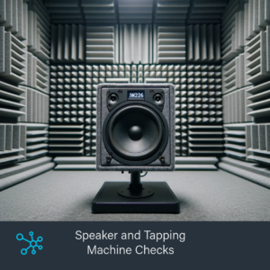 Speaker and Tapping Machine Checks